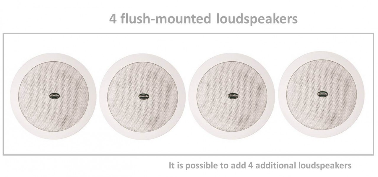 Flush-Mounted Speakers