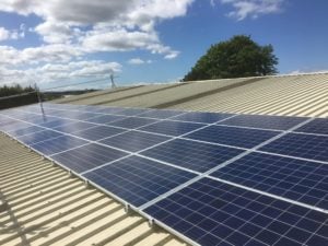 Solar PV Array at Kellihers Tramore Road branch in Cork