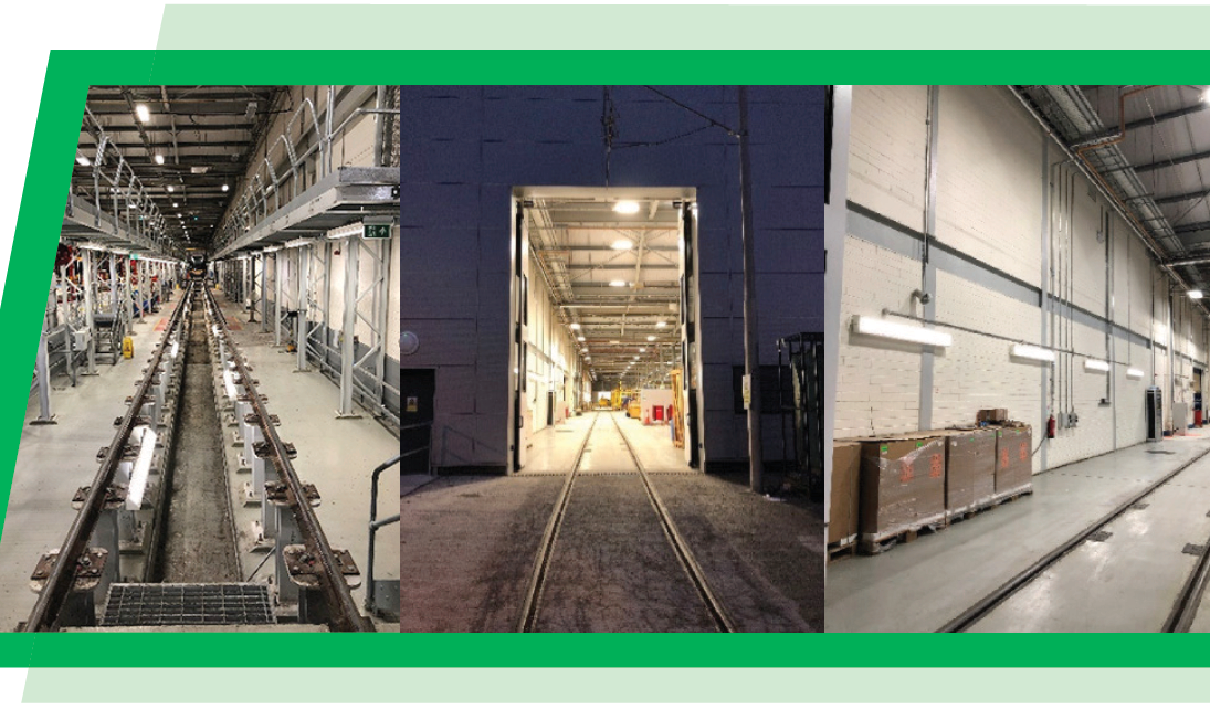 Case Study: Lighting Upgrade for Sandyford LUAS Depot Extension